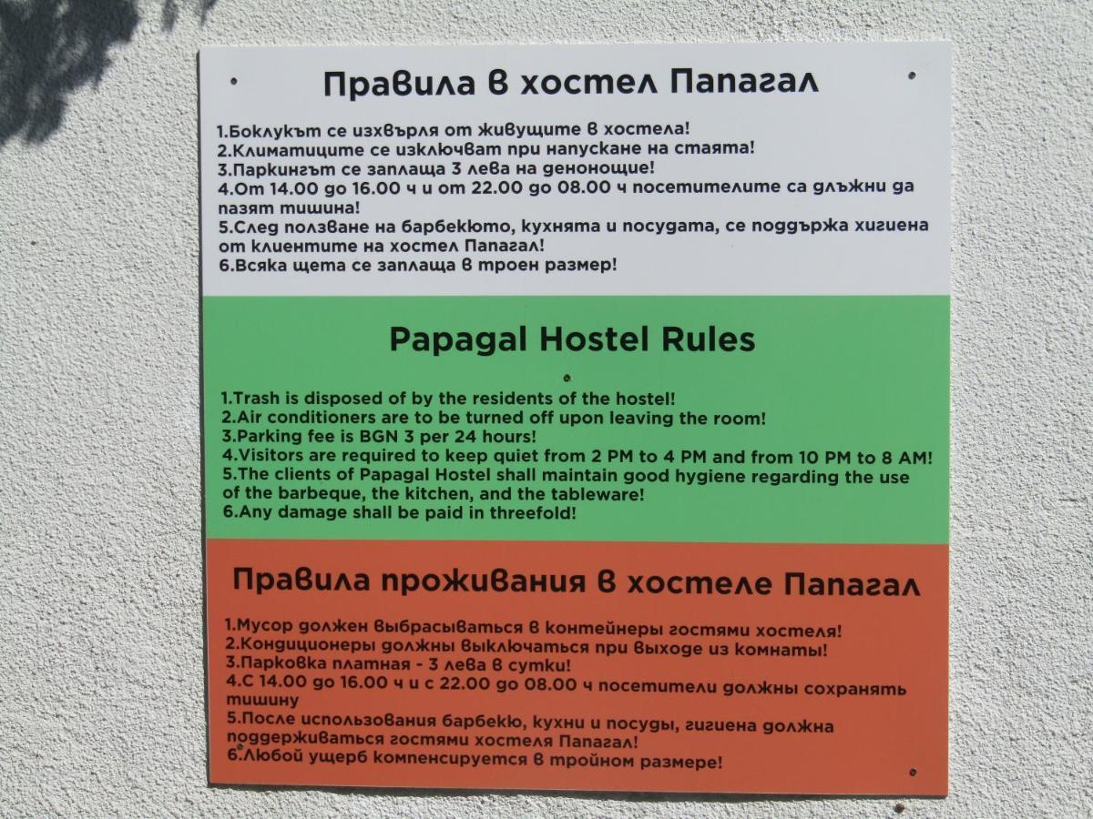 Hostel Papagal Várna Kültér fotó